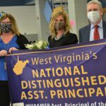 kyview Elementary Principal Jennifer Scott Stacy Sylvester and Mickey Blackwell
